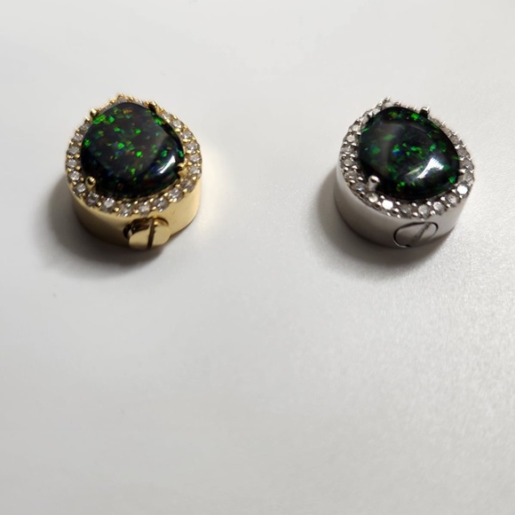 Natural Black Opal Urn Pendant, Beautiful Elegant Opal Ash Holder FREE APPRAISAL - Picture 5 of 7